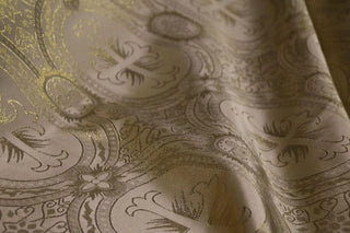 Cross & Oval Religious Brocade  | Ecclesiastical Sewing