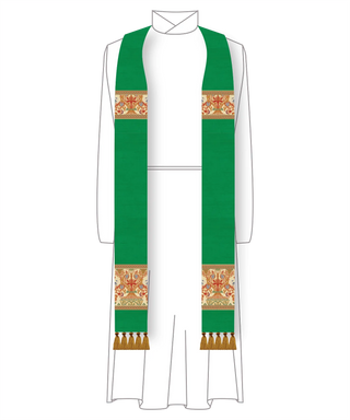 Carlisle Pastoral Stole for Clergy, Priests, and Pastors 