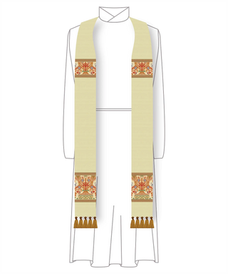 Carlisle Pastoral Stole for Clergy, Priests, and Pastors 