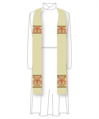 Carlisle Pastoral Stole for Clergy, Priests, and Pastors 