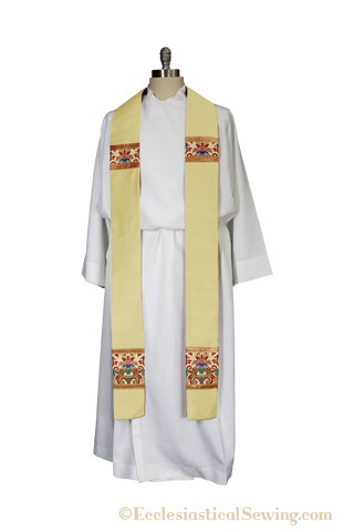 Carlisle Pastoral Stole for Clergy, Priests, and Pastors 