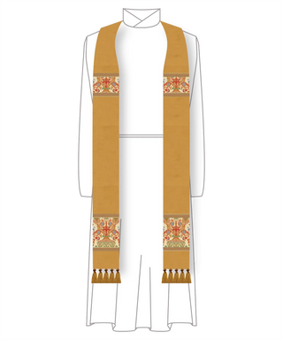 Carlisle Pastoral Stole for Clergy, Priests, and Pastors 