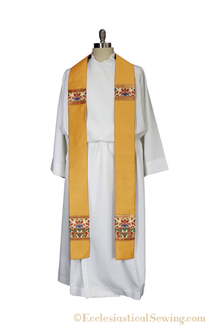 Carlisle Pastoral Stole for Clergy, Priests, and Pastors 