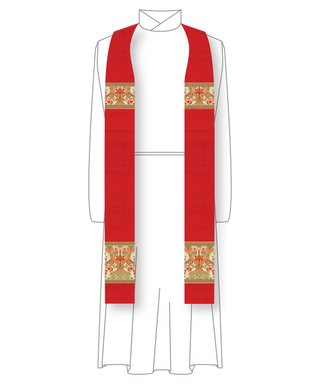 Carlisle Pastoral Stole for Clergy, Priests, and Pastors 