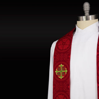 Luther Rose Stole Style #6 Clergy Church Vestment