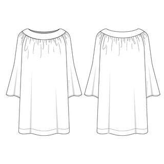 Style 4027 & 4028 American Round Yoke Surplice | Church Vestment Sewing Pattern