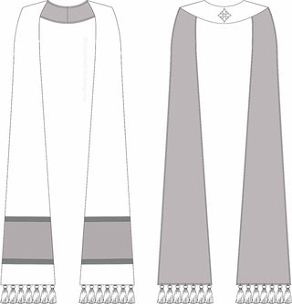 Tapered Pastor or Priest Stole Pattern | Clergy Stole Sewing Pattern Style 1007