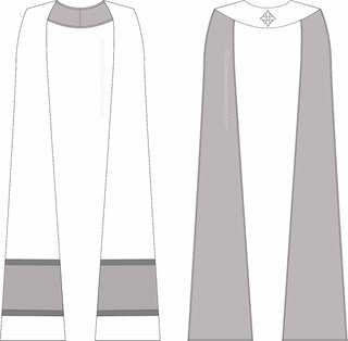 Tapered Pastor or Priest Stole Pattern | Clergy Stole Sewing Pattern Style 1007