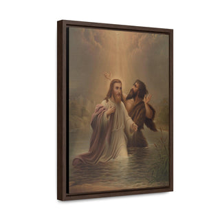 The Baptism of Christ Canvas Indoor Home Decor Christian Gift Ideas