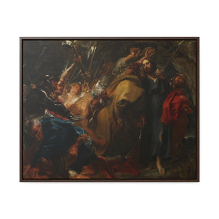 The Betrayal of Christ, c. 1618-1620 - Anthony van Dyck - Premium Framed Wrapped Canvas Print