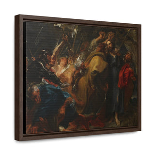 The Betrayal of Christ, c. 1618-1620 - Anthony van Dyck - Premium Framed Wrapped Canvas Print