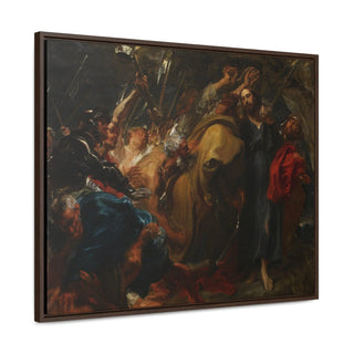 The Betrayal of Christ, c. 1618-1620 - Anthony van Dyck - Premium Framed Wrapped Canvas Print