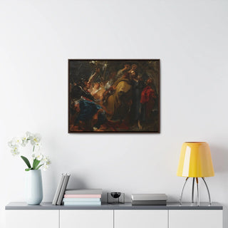 The Betrayal of Christ, c. 1618-1620 - Anthony van Dyck - Premium Framed Wrapped Canvas Print