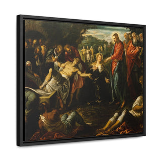 The Raising of Lazarus, 1570-80s - Jacopo Tintoretto - Gift For Christian Dads Man Cave Decor