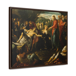 The Raising of Lazarus, 1570-80s - Jacopo Tintoretto - Gift For Christian Dads Man Cave Decor