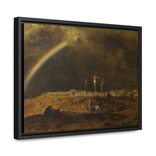 The Triumph at Calvary By George Inness 1874 - Premium Framed Wrapped Canvas Print