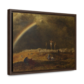 The Triumph at Calvary By George Inness 1874 - Premium Framed Wrapped Canvas Print