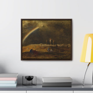 The Triumph at Calvary By George Inness 1874 - Premium Framed Wrapped Canvas Print