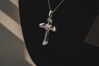 Timeless Cross Pendant (925 Silver) - Ecclesiastical Sewing