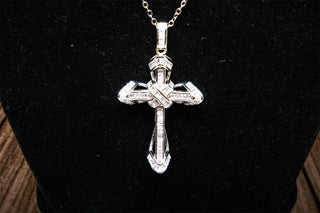 Timeless Cross Pendant (925 Silver) - Ecclesiastical Sewing