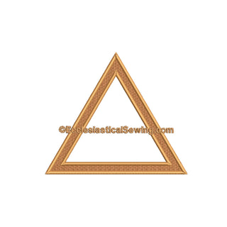 Trinity Triangle Digital Design | Digital Embroidery Trinity Symbol