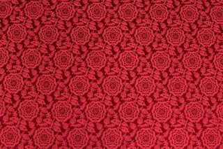 Tudor Rose Damask Liturgical Fabric For Church Vestments