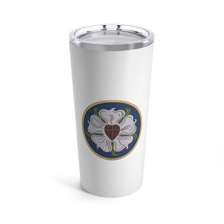 Tumbler 20oz Luther Rose Reformation Christian Coffee Mug Pastor Gift  Lutheran Youth Group