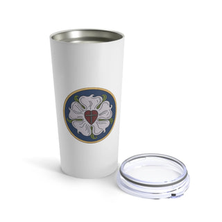 Tumbler 20oz Luther Rose Reformation Christian Coffee Mug Pastor Gift  Lutheran Youth Group