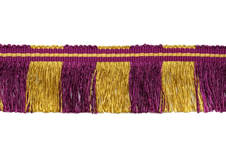 Two Color Fringe 2 inches wide Rayon for Banners