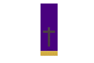 Violet Cross Bible Marker Hanging | Lent Passion Collection