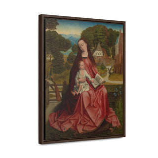 Virgin and Child in a Landscape, c. 1492-98 Aert van den Bossche - High Quality Framed Wrapped Canvas