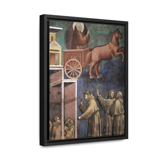 Premium Canvas Print: Vision of the Flaming Chariot | ecclesiastical-sewing