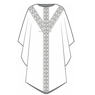 Warham Guild Chasuble Pattern | Chasuble Sewing Pattern Style 3022