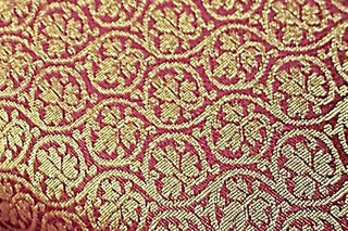 York Brocade Liturgical Fabric For Church Vestments