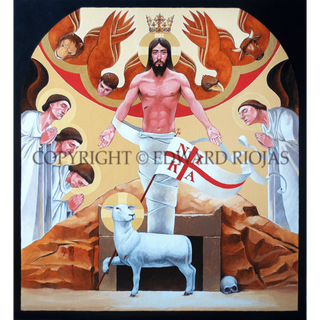 Zion Altarpiece EASTER Giclée Print | Edward Riojas Artist